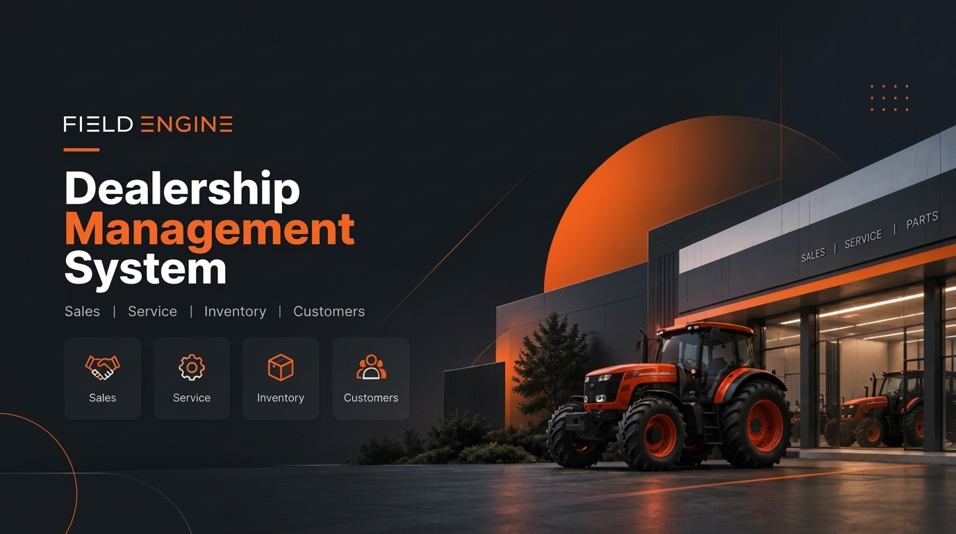 Field Engine - Dealership Management System UI Showcase